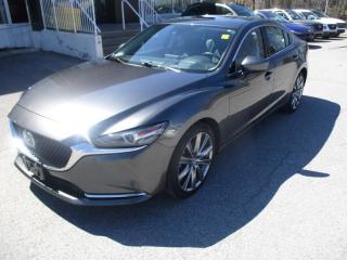 Check out this beautiful 2018 Mazda 6 GT has lots to offer in reliability and dependability. It comes equipped with lots of features such as Bluetooth, cruise control, front heated seats, and so much more!