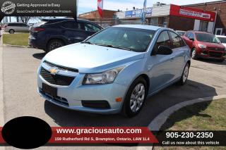 Used 2012 Chevrolet Cruze 4dr Sdn LS  w/1SB for sale in Brampton, ON