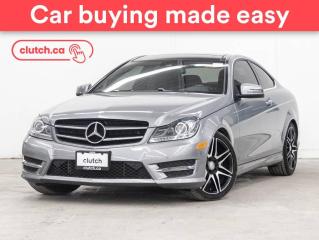 Used 2015 Mercedes-Benz C-Class C350 4MATIC AWD w/ Rearview Cam, Bluetooth, Nav for sale in Toronto, ON