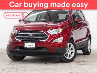 Used 2018 Ford EcoSport SE w/ Power Moonroof, Rearview Camera, SYNC 3 for sale in Toronto, ON