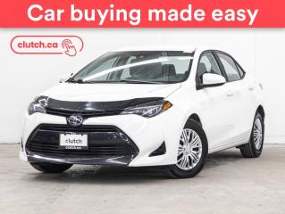 Used 2018 Toyota Corolla LE w/ Rearview Cam, Heated Front Seats, A/C for sale in Toronto, ON