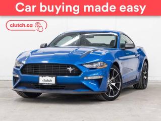 Used 2020 Ford Mustang EcoBoost Premium w/ SYNC 3, Backup Cam, Dual Zone A/C for sale in Toronto, ON