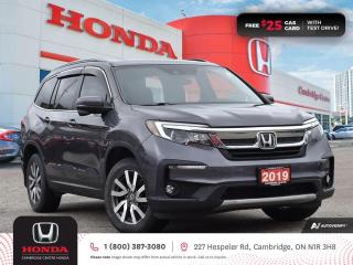 Used 2019 Honda Pilot EX-L Navi APPLE CARPLAY™/ANDROID AUTO™ | LEATHER INTERIOR | REARVIEW CAMERA for sale in Cambridge, ON