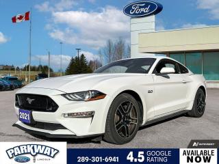 Used 2021 Ford Mustang GT ONE OWNER | 460 HP | AUTOMATIC for sale in Waterloo, ON