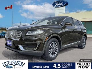 Used 2020 Lincoln Nautilus Reserve LEATHER | HEATED STEERING WHEEL | MOONROOF for sale in Waterloo, ON