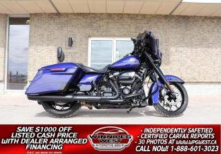 Used 2020 Harley-Davidson FLHXS Street Glide Special M8 -114 LIMITED PAINT SET/BLACK OUT, SHARP & CLEAN for sale in Headingley, MB