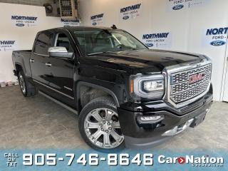 Used 2018 GMC Sierra 1500 6.2L DENALI | 4X4 | CREW CAB | LEATHER |ROOF | NAV for sale in Brantford, ON