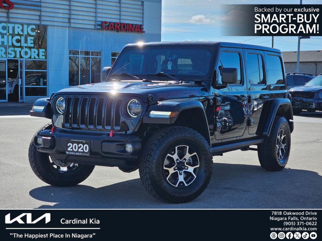 Used 2020 Jeep Wrangler Unlimited Unlimited Rubicon, 4X4, Navi, Heated Seats for Sale in Niagara Falls, Ontario
