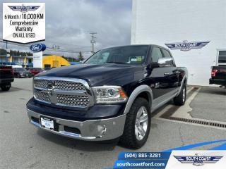 Used 2017 RAM 1500 Laramie  - Leather Seats -  Cooled Seats for sale in Sechelt, BC