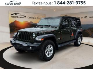 Used 2021 Jeep Wrangler Unlimited Islander 4x4*CAMÉRA*BOUTON POUSSOIR* for sale in Québec, QC