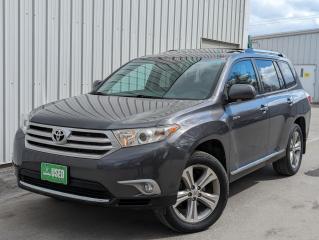 Used 2013 Toyota Highlander V6 Limited $319 BI-WEEKLY - WELL MAINTAINED, LOCAL TRADE for sale in Cranbrook, BC