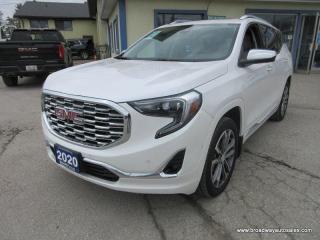 Used 2020 GMC Terrain ALL-WHEEL DRIVE DENALI-MODEL 5 PASSENGER 2.0L - TURBO.. NAVIGATION.. PANORAMIC SUNROOF.. LEATHER.. HEATED SEATS & WHEEL.. POWER TAILGATE.. for sale in Bradford, ON
