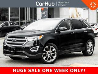Used 2017 Ford Edge Titanium AWD Driver Assists Vented Seats Pano Roof R-Start for sale in Thornhill, ON