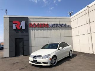 Used 2011 Mercedes-Benz C350 4MATIC - NAVI - SUNROOF - LEATHER - REVERSE CAM for sale in Oakville, ON