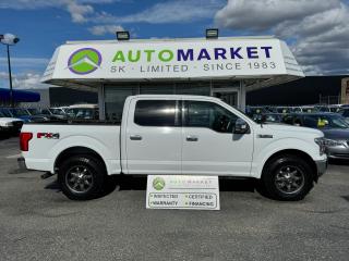 CALL OR TEXT KARL @ 6-0-4-2-5-0-8-6-4-6 FOR INFO & TO CONFIRM WHICH LOCATION.<br /><br />FULLY LOADED WITH ALL THE OPTIONS F-150 LARIAT. OPTIONS INCLUDE NAVIGATION, BLUETOOTH, SUNROOF, POWER HEATED AND COOLED FRONT SEATS, HEATED REAR SEATS, TRAILER BACK UP ASSIST AND THE LIST GOES ON! INSPECTED AND READY TO GO. TIRES HAVE 75% TREAD REMAINING AND THE BRAKES HAVE TONS OF LIFE LEFT TOO. IT NEEDS NOTHING. SERVICE HISTORY ON FILE. <br /><br />2 LOCATIONS TO SERVE YOU, BE SURE TO CALL FIRST TO CONFIRM WHERE THE VEHICLE IS.<br /><br />We are a family owned and operated business for 40 years. Since 1983 we have been committed to offering outstanding vehicles backed by exceptional customer service, now and in the future. Whatever your specific needs may be, we will custom tailor your purchase exactly how you want or need it to be. All you have to do is give us a call and we will happily walk you through all the steps with no stress and no pressure.<br /><br />                                            WE ARE THE HOUSE OF YES!<br /><br />ADDITIONAL BENEFITS WHEN BUYING FROM SK AUTOMARKET:<br /><br />-ON SITE FINANCING THROUGH OUR 17 AFFILIATED BANKS AND VEHICLE                                                                                                                      FINANCE COMPANIES.<br />-IN HOUSE LEASE TO OWN PROGRAM.<br />-EVERY VEHICLE HAS UNDERGONE A 120 POINT COMPREHENSIVE INSPECTION.<br />-EVERY PURCHASE INCLUDES A FREE POWERTRAIN WARRANTY.<br />-EVERY VEHICLE INCLUDES A COMPLIMENTARY BCAA MEMBERSHIP FOR YOUR SECURITY.<br />-EVERY VEHICLE INCLUDES A CARFAX AND ICBC DAMAGE REPORT.<br />-EVERY VEHICLE IS GUARANTEED LIEN FREE.<br />-DISCOUNTED RATES ON PARTS AND SERVICE FOR YOUR NEW CAR AND ANY OTHER   FAMILY CARS THAT NEED WORK NOW AND IN THE FUTURE.<br />-40 YEARS IN THE VEHICLE SALES INDUSTRY.<br />-A+++ MEMBER OF THE BETTER BUSINESS BUREAU.<br />-RATED TOP DEALER BY CARGURUS 5 YEARS IN A ROW<br />-MEMBER IN GOOD STANDING WITH THE VEHICLE SALES AUTHORITY OF BRITISH   COLUMBIA.<br />-MEMBER OF THE AUTOMOTIVE RETAILERS ASSOCIATION.<br />-COMMITTED CONTRIBUTOR TO OUR LOCAL COMMUNITY AND THE RESIDENTS OF BC.<br /> $495 Documentation fee and applicable taxes are in addition to advertised prices.<br />LANGLEY LOCATION DEALER# 40038<br />S. SURREY LOCATION DEALER #9987<br />