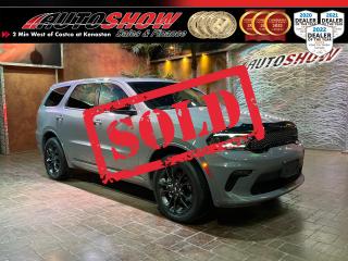 Used 2022 Dodge Durango Blacktop - Htd Seats & Whl, Nav, 10in Scrn, Sunroof for sale in Winnipeg, MB