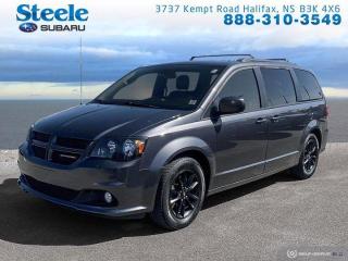 Awards:* JD Power Canada Vehicle Dependability Study (VDS) New Price! Odometer is 22432 kilometers below market average! Granite Crystal Metallic Clearcoat 2019 Dodge Grand Caravan GT FWD 6-Speed Automatic Pentastar 3.6L V6 VVT Atlantic Canadas largest Subaru dealer.115-Volt Auxiliary Power Outlet, 40GB Hard-Drive w/28GB Available, 6.5 Touchscreen, 9 Speakers, Alloy wheels, Automatic temperature control, Black Stow N Place Roof Rack System, Electronic Stability Control, Front dual zone A/C, Fully automatic headlights, Heated front seats, Heated steering wheel, Integrated Roof Rail Crossbars, Leather-Faced Bucket Seats, ParkView Rear Back-Up Camera, Performance Suspension, Power driver seat, Power Liftgate, Power passenger seat, Rear air conditioning, Reclining 3rd row seat, Steering wheel mounted audio controls, Sun blinds, Telescoping steering wheel, Tilt steering wheel.WE MAKE IT EASY!
