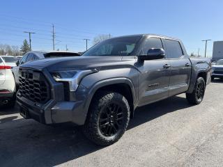 CREWMAX TRD OFF ROAD 4x4 W/ ONLY 25,000 KMS! Heated seats & steering, tonneau cover, blind spot monitor, rear cross-traffic alert, lane-trace assist, pre-collision system, adaptive cruise control, backup camera w/ front & rear park sensors, 18-inch black alloys, power seats, 11,155lb capacity tow package w/ integrated trailer brake controller, dual-zone climate control, 5-foot 6-inch box w/ bedliner, automatic headlights w/ auto highbeams, keyless entry w/ push start, cargo lamp, drive mode selector, fog lights, Bluetooth and more! This vehicle just landed and is awaiting a full detail and photo shoot. Contact us and book your road test today!