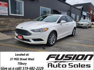 Used 2017 Ford Fusion SE-BACK UP CAMERA-BLUETOOTH-TINTED GLASS for sale in Tilbury, ON