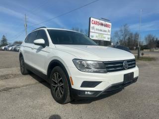 <p><span style=font-size: 14pt;><strong>2018 VOLKSWAGEN TIGUAN SE! </strong></span></p><p><span style=font-size: 14pt;><strong>FULLY LOADED // 7 PASSANGER // COMES CERTIFIED // VERY CLEAN </strong></span></p><p> </p><p> </p><p><span style=font-size: 14pt;><strong>CARS IN LOBO LTD. (Buy - Sell - Trade - Finance) <br /></strong></span><span style=font-size: 14pt;><strong style=font-size: 18.6667px;>Office# - 519-666-2800<br /></strong></span><span style=font-size: 14pt;><strong>TEXT 24/7 - 226-289-5416</strong></span></p><p><span style=font-size: 12pt;>-> LOCATION <a title=Location  href=https://www.google.com/maps/place/Cars+In+Lobo+LTD/@42.9998602,-81.4226374,15z/data=!4m5!3m4!1s0x0:0xcf83df3ed2d67a4a!8m2!3d42.9998602!4d-81.4226374 target=_blank rel=noopener>6355 Egremont Dr N0L 1R0 - 6 KM from fanshawe park rd and hyde park rd in London ON</a><br />-> Quality pre owned local vehicles. CARFAX available for all vehicles <br />-> Certification is included in price unless stated AS IS or ask about our AS IS pricing<br />-> We offer Extended Warranty on our vehicles inquire for more Info<br /></span><span style=font-size: small;><span style=font-size: 12pt;>-> All Trade ins welcome (Vehicles,Watercraft, Motorcycles etc.)</span><br /><span style=font-size: 12pt;>-> Financing Available on qualifying vehicles <a title=FINANCING APP href=https://carsinlobo.ca/fast-loan-approvals/ target=_blank rel=noopener>APPLY NOW -> FINANCING APP</a></span><br /><span style=font-size: 12pt;>-> Register & license vehicle for you (Licensing Extra)</span><br /><span style=font-size: 12pt;>-> No hidden fees, Pressure free shopping & most competitive pricing</span></span></p><p><span style=font-size: small;><span style=font-size: 12pt;>MORE QUESTIONS? FEEL FREE TO CALL (519 666 2800)/TEXT </span></span><span style=font-size: 18.6667px;>226-289-5416</span><span style=font-size: small;><span style=font-size: 12pt;> </span></span><span style=font-size: 12pt;>/EMAIL (Sales@carsinlobo.ca)</span></p>