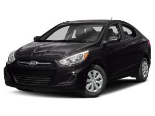 <p> Youll have no regrets driving this reliable 2017 Hyundai Accent. Side Impact Beams, Rear Child Safety Locks, Outboard Front Lap And Shoulder Safety Belts -inc: Rear Centre 3 Point, Height Adjusters and Pretensioners, Electronic Stability Control (ESC), Dual Stage Driver And Passenger Seat-Mounted Side Airbags. </p> <p><strong>Fully-Loaded with Additional Options</strong><br>ULTRA BLACK PEARL, GREY, CLOTH SEATING SURFACES, Wheels: 14 x 5.0J Steel w/Full Wheel Covers, Variable Intermittent Wipers, Urethane Gear Shifter Material, Trunk Rear Cargo Access, Trip Computer, Transmission: 6-Speed Automatic -inc: gate-type overdrive lock-up torque converter and electronic shift lock system, Torsion Beam Rear Suspension w/Coil Springs, Tires: P175/70TR14.</p> <p><strong> Stop By Today </strong><br> For a must-own Hyundai Accent come see us at Experience Hyundai, 15 Mount Edward Rd, Charlottetown, PE C1A 5R7. Just minutes away!</p>