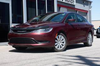 Used 2016 Chrysler 200 LX for sale in Chatham, ON