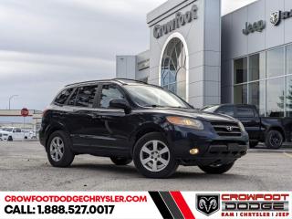 Welcome to Crowfoot Dodge, Calgarys New and Pre-owned Superstore proudly serving Albertans for 44 years!<br> <br> Compare at $11995 - Our Price is just $9995! <br> <br>   New Arrival! This  2007 Hyundai Santa Fe is fresh on our lot in Calgary. <br> <br>This  SUV has 207,685 kms. Stock number 10671A is blue in colour  . It has a 5 speed automatic transmission and is powered by a  242HP 3.3L V6 Cylinder Engine.   <br> <br/><br>At Crowfoot Dodge, we offer:<br>
<ul>
<li>Over 500 New vehicles available and 100 Pre-Owned vehicles in stock...PLUS fresh trades arriving daily!</li>
<li>Financing and leasing arrangements with rates from prime +0%</li>
<li>Same day delivery.</li>
<li>Experienced sales staff with great customer service.</li>
</ul><br><br>
Come VISIT us today!<br><br> Come by and check out our fleet of 80+ used cars and trucks and 150+ new cars and trucks for sale in Calgary.  o~o