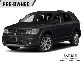Used 2016 Dodge Journey SXT/Limited FLEX FUEL VEHICLE I A/C WITH 3 ZONE TEMPERATURE CONTROL I TOURING SUSPENSION I 6 SPEAKERS I LEATHER- for sale in Barrie, ON