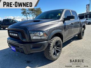 Used 2021 RAM 1500 Classic SLT FRONT HEATED SEATS AND STEERING WHEEL I WARLOCK DECOR PACKAGE I REAR POWER SLIDING WINDOW I 8.4-INCH for sale in Barrie, ON
