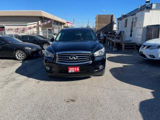 <div>2014 INFINITI QX60 Sports Utility Vehicle SUV AWD 4 Dr Auto V6 3.5L 7 Passenger Fully LoadedLeather Sunroof Alloy Wheels Heated Seats Bluetooth Navigaction Rear View Camra Fog Light Certified</div><div>Check our Inventory http://www.highcliffmotors.comALL CREDIT WELCOME? FINANCING AVAILABLE... BAD CREDIT, NO CREDIT, BANKRUPT, CASH INCOME/ SELF EMPLOYED,The vehicle come with free history report,The vehicle comes with certified No Extra charges,No Hidden fees Open 7 Days a Week Monday to Saturday 10AM to 8PM Sunday 12PM to 4PM</div>