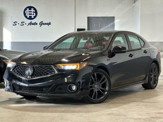 Used 2018 Acura TLX A-SPEC AWD |NAV|BACKUP|BSM|ANTI COLL|APT CRUISE| for sale in Oakville, ON