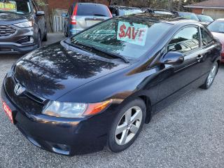 Used 2006 Honda Civic 2dr EX Auto 1-Owner Clean CarFax Finance Trade OK! for sale in Rockwood, ON