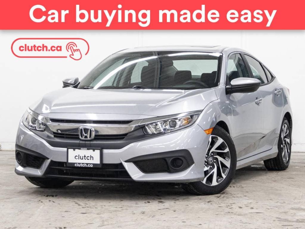 Used 2018 Honda Civic Sedan EX w/ Adaptive Cruise, Apple CarPlay, Remote Start for Sale in Toronto, Ontario