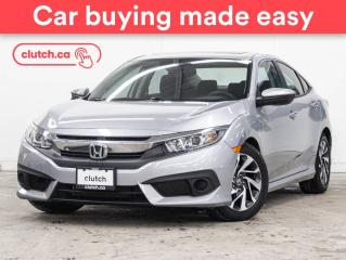Used 2018 Honda Civic Sedan EX w/ Adaptive Cruise, Apple CarPlay, Remote Start for sale in Toronto, ON