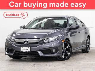 Used 2018 Honda Civic Sedan Touring w/ Adaptive Cruise, Apple CarPlay, Wireless Charging for sale in Toronto, ON