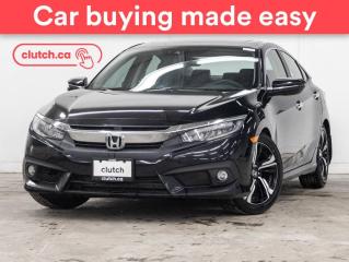 Used 2016 Honda Civic Sedan Touring w/ Apple CarPlay & Android Auto, Bluetooth, Nav for sale in Toronto, ON
