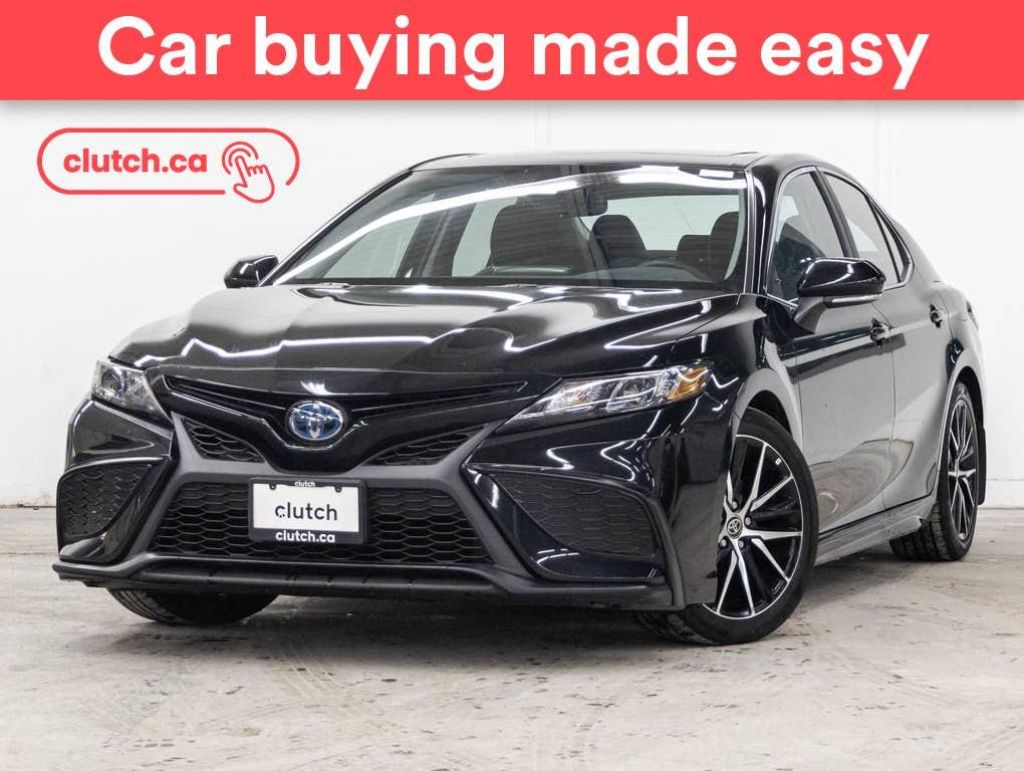 Used 2023 Toyota Camry Hybrid SE w/ Apple CarPlay & Android Auto, Dual Zone A/C, Heated Front Seats for Sale in Toronto, Ontario