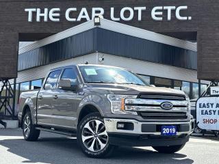 Used 2019 Ford F-150 Lariat APPLE CARPLAY/ANDROID AUTO, BACK UP CAM, HEATED/VENTED LEATHER SEATS, CRUISE CONTROL, BLUETOOTH!! for sale in Sudbury, ON