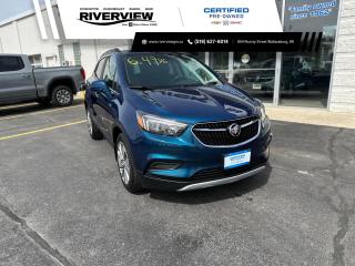 <p>Freshly added to our pre-owned lot is this 2020 Buick Encore Preferred in Deep Azure Metallic! No Accidents and Only One Owner!</p>

<p>The 2020 Buick Encore Preferred offers a sleek and compact design packed with comfort and convenience features. With its nimble handling and efficient performance, this stylish crossover SUV is perfect for urban adventures and everyday commutes. Boasting a refined interior, advanced technology, and a smooth ride, the Buick Encore Preferred delivers a premium driving experience without compromising on versatility or affordability.</p>

<p>Comes equipped with a touchscreen display, rear view camera with rear park assist, bluetooth with apple/android car play, remote vehicle start, roof rack, power windows, power seats, power locks, XM radio, OnStar, deluxe cloth/leather upholstery, CD player, automatic climate control, steering wheel audio controls, 1.4l turbo charged engine, 18 alloy wheels, and much more!</p>

<p>Call and book your appointment today!</p>
<p><span style=font-size:12px><span style=font-family:Arial,Helvetica,sans-serif><strong>Certified Pre-Owned</strong> vehicles go through a 150+ point inspection and are reconditioned to the highest standards. They include a 3 month/5,000km dealer certified warranty with 24 hour roadside assistance, exchange privileged within first 30 days/2,500km and a 3 month free trial of SiriusXM radio (when vehicle is equipped). Verify with dealer for all vehicle features.</span></span></p>

<p><span style=font-size:12px><span style=font-family:Arial,Helvetica,sans-serif>All our vehicles are <strong>Market Value Priced</strong> which provides you with the most competitive prices on all our pre-owned vehicles, all the time. </span></span></p>

<p><span style=font-size:12px><span style=font-family:Arial,Helvetica,sans-serif><strong><span style=background-color:white><span style=color:black>**All advertised pricing is for financing purchases, all-cash purchases will have a surcharge.</span></span></strong><span style=background-color:white><span style=color:black> Surcharge rates based on the selling price $0-$29,999 = $1,000 and $30,000+ = $2,000. </span></span></span></span></p>

<p><span style=font-size:12px><span style=font-family:Arial,Helvetica,sans-serif><strong>*4.99% Financing</strong> available OAC on select pre-owned vehicles up to 24 months, 6.49% for 36-48 months, 6.99% for 60-84 months.(2019-2025MY Encore, Envision, Enclave, Verano, Regal, LaCrosse, Cruze, Equinox, Spark, Sonic, Malibu, Impala, Trax, Blazer, Traverse, Volt, Bolt, Camaro, Corvette, Silverado, Colorado, Tahoe, Suburban, Terrain, Acadia, Sierra, Canyon, Yukon/XL).</span></span></p>

<p><span style=font-size:12px><span style=font-family:Arial,Helvetica,sans-serif>Visit us today at 854 Murray Street, Wallaceburg ON or contact us at 519-627-6014 or 1-800-828-0985.</span></span></p>

<p> </p>