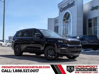 <b>Massage Seats,  360 Camera,  Sunroof,  Cooled Seats,  Premium Audio!</b><br> <br> <br> <br><b>**Includes Jeep Wave Program - 3 Years Of Free Oil Changes - 3 Years Of Free Tire Rotations - Up To 8 Years Rental & Trip Interruption Coverage</b> <br><br>  This highly versatile 2024 Grand Cherokee brings extraordinary capability and groundbreaking tech in a large and in charge size. <br> <br>The next step in the iconic Grand Cherokee name, this 2024 Grand Cherokee L is here to prove that great things can also come in huge packages. Dont let the size fool you, though. This Grand Cherokee may be large and in charge, but it still brings efficiency and classic Jeep agility. Whether youre maneuvering a parking garage or a backwood trail, this Grand Cherokee L is ready for your next adventure, no matter how big.<br> <br> This  SUV  has a 8 speed automatic transmission and is powered by a  357HP 5.7L 8 Cylinder Engine.<br> <br> Our Grand Cherokee Ls trim level is Summit. This Grand Cherokee L Summit delivers unrivaled luxury, with front ventilated and heated seats with massage functions and lumbar support, a heated leather/genuine wood steering wheel, Nappa leather upholstery, a 10-speaker Alpine performance audio system, and a dual-panel glass sunroof. The great standard features continue with class IV towing equipment, a power liftgate for rear cargo access, cornering headlights with automatic high beams, and a surround view camera system. Infotainment duties are handled by a 10.1-inch screen powered by Uconnect 5 with inbuilt navigation, Apple CarPlay and Android Auto, and safety features include blind spot detection, adaptive cruise control, lane keeping assist with lane departure warning, and so much more. This vehicle has been upgraded with the following features: Massage Seats,  360 Camera,  Sunroof,  Cooled Seats,  Premium Audio,  Navigation,  Power Liftgate. <br><br> <br/> Weve discounted this vehicle $9763. Incentives expire 2024-07-02.  See dealer for details. <br> <br><h3><a href=https://www.crowfootdodgechrysler.com/tools/autoverify/finance.htm>Click here for instant pre-approval!</a></h3><br>

We pride ourselves in consistently exceeding our customers expectations. Please dont hesitate to give us a call.<br> Come by and check out our fleet of 80+ used cars and trucks and 130+ new cars and trucks for sale in Calgary.  o~o