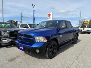 Used 2016 RAM 1500 Outdoorsman Crew Cab 4x4 ~Backup Camera ~Bluetooth for sale in Barrie, ON