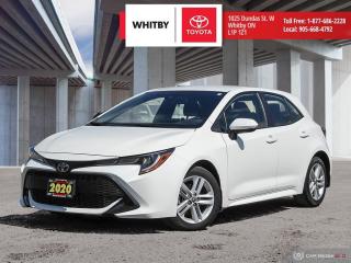 Used 2020 Toyota Corolla Hatchback for sale in Whitby, ON