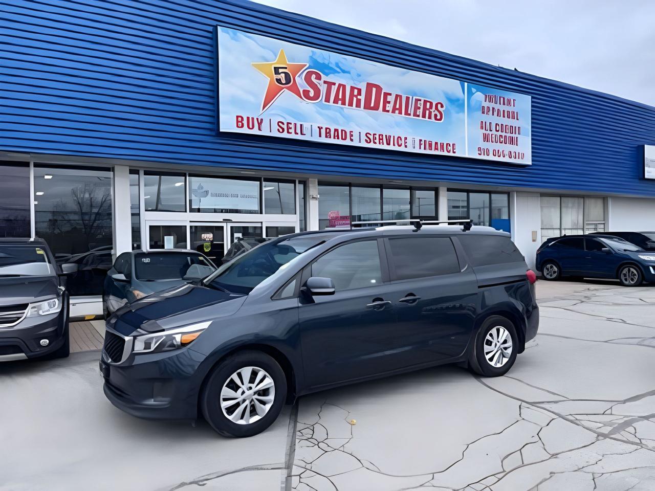 Used 2017 Kia Sedona 8 PASS FULLY LOADED MINT WE FINANCE ALL CREDIT for sale in London, ON