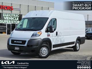 Used 2021 RAM Cargo Van ProMaster 3500 High Roof, Double Passenger Seat, Cruise Cont for sale in Niagara Falls, ON