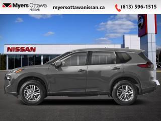 <b>Alloy Wheels,  Heated Seats,  Heated Steering Wheel,  Mobile Hotspot,  Remote Start!</b><br> <br> <br> <br>  Thrilling power when you need it and long distance efficiency when you dont, this 2024 Rogue has it all covered. <br> <br>Nissan was out for more than designing a good crossover in this 2024 Rogue. They were designing an experience. Whether your adventure takes you on a winding mountain path or finding the secrets within the city limits, this Rogue is up for it all. Spirited and refined with space for all your cargo and the biggest personalities, this Rogue is an easy choice for your next family vehicle.<br> <br> This gun metallic SUV  has an automatic transmission and is powered by a  201HP 1.5L 3 Cylinder Engine.<br> <br> Our Rogues trim level is S. Standard features on this Rogue S include heated front heats, a heated leather steering wheel, mobile hotspot internet access, proximity key with remote engine start, dual-zone climate control, and an 8-inch infotainment screen with Apple CarPlay, and Android Auto. Safety features also include lane departure warning, blind spot detection, front and rear collision mitigation, and rear parking sensors. This vehicle has been upgraded with the following features: Alloy Wheels,  Heated Seats,  Heated Steering Wheel,  Mobile Hotspot,  Remote Start,  Lane Departure Warning,  Blind Spot Warning. <br><br> <br>To apply right now for financing use this link : <a href=https://www.myersottawanissan.ca/finance target=_blank>https://www.myersottawanissan.ca/finance</a><br><br> <br/>    5.74% financing for 84 months. <br> Payments from <b>$542.23</b> monthly with $0 down for 84 months @ 5.74% APR O.A.C. ( Plus applicable taxes -  $621 Administration fee included. Licensing not included.    ).  Incentives expire 2024-05-31.  See dealer for details. <br> <br><br> Come by and check out our fleet of 30+ used cars and trucks and 100+ new cars and trucks for sale in Ottawa.  o~o