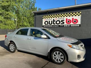 Used 2013 Toyota Corolla ( AUTOMATIQUE - 147 000 KM ) for sale in Laval, QC