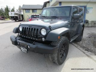 Used 2017 Jeep Wrangler FUN-TO-DRIVE SPORT-MODEL 5 PASSENGER 3.6L - V6.. TRAIL-RATED-4X4.. CD/AUX INPUT.. KEYLESS ENTRY.. REMOVEABLE TOP.. for sale in Bradford, ON