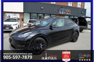 Used 2021 Tesla Model Y Long Range I AWD I WHITE LEATHER for sale in Concord, ON
