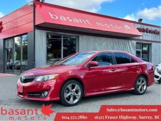 Used 2013 Toyota Camry SE, Sunroof, Alloy Wheels, Power Windows/Locks! for sale in Surrey, BC