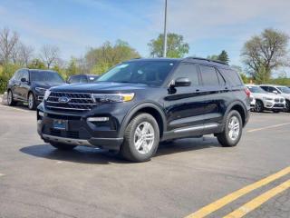 Used 2021 Ford Explorer XLT 4WD, Leather, 2nd Row Bucket Seats, Heated Steering + Seats, CarPlay + AndroiD & Much More! for sale in Guelph, ON